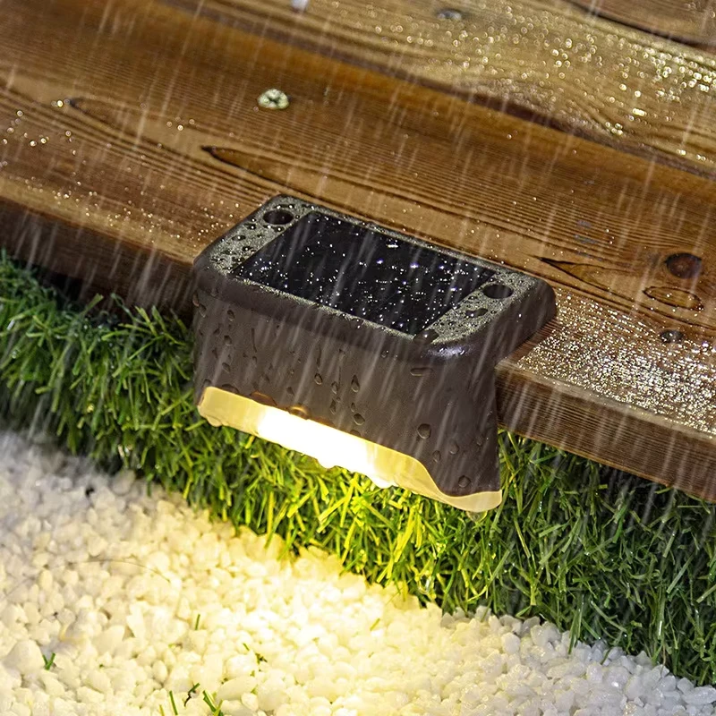 NestHome™ 4er-Pack Solar-Treppenlichter für den Außenbereich
