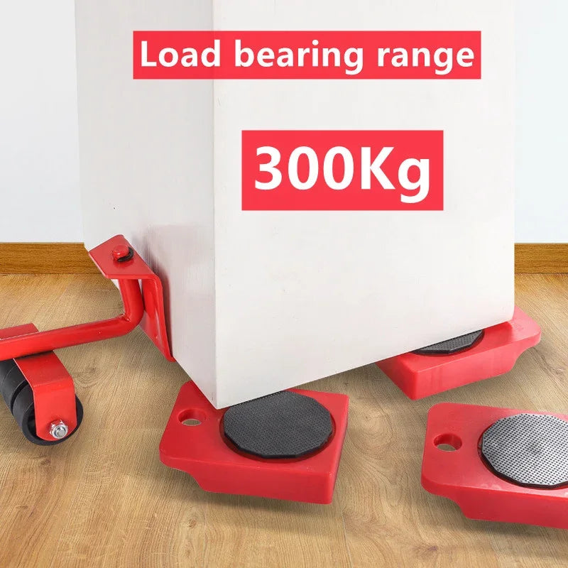 Furniture Mover Tool Set – Lifter + Rollers (2/4/5pcs)