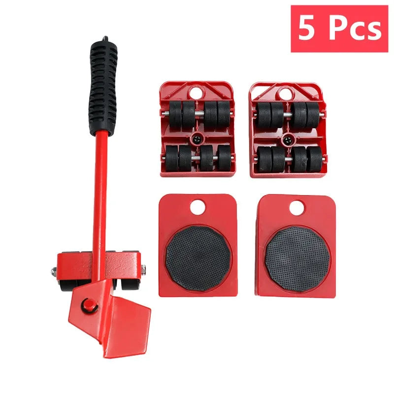 Furniture Mover Tool Set – Lifter + Rollers (2/4/5pcs)