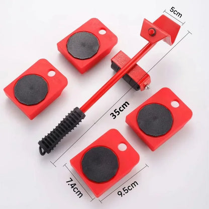 Furniture Mover Tool Set – Lifter + Rollers (2/4/5pcs)