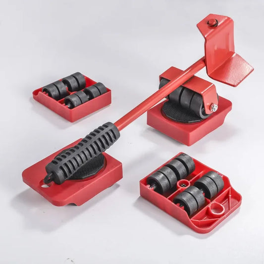 Furniture Mover Tool Set – Lifter + Rollers (2/4/5pcs)