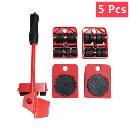 Furniture Mover Tool Set – Lifter + Rollers (2/4/5pcs)
