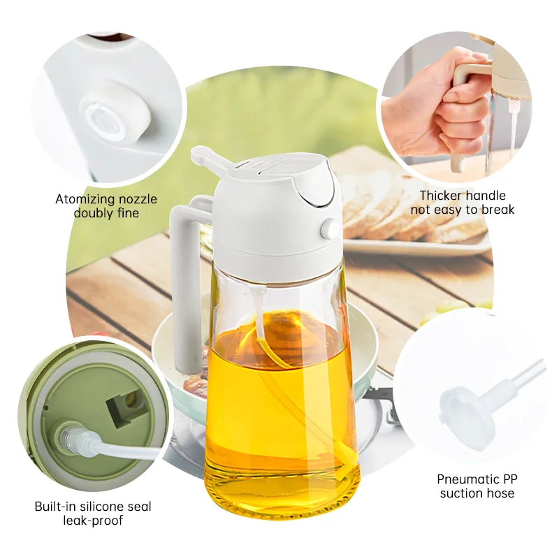 Kitchen Oil Sprayer & Dispenser – For Baking, Roasting, Air Frying